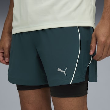 PUMA Loosefit Sportbroek 'Velocity' in Groen