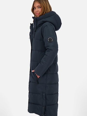 alife & kickin Wintermantel 'Katja' in Blauw