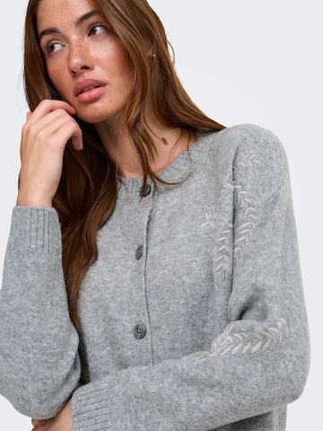 ONLY Kardigan 'ONLBEAUTY' – šedá