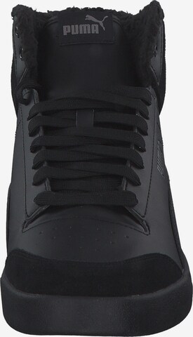 PUMA High-Top Sneakers in Black