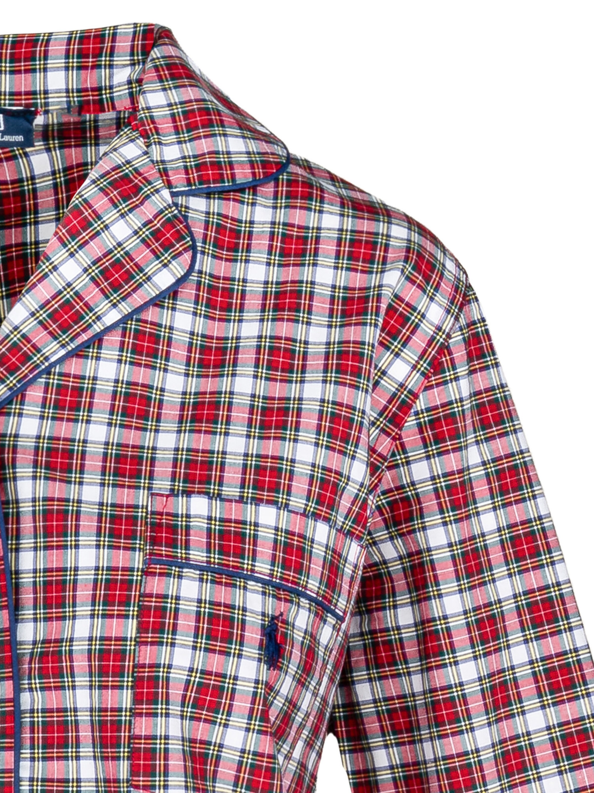 Pyjama ' Trail Tartans ' Polo Ralph Lauren en rouge