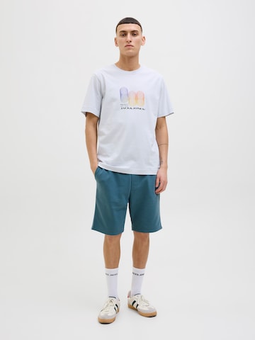 JACK & JONES Regularen Hlače 'JPSTBradley' | modra barva
