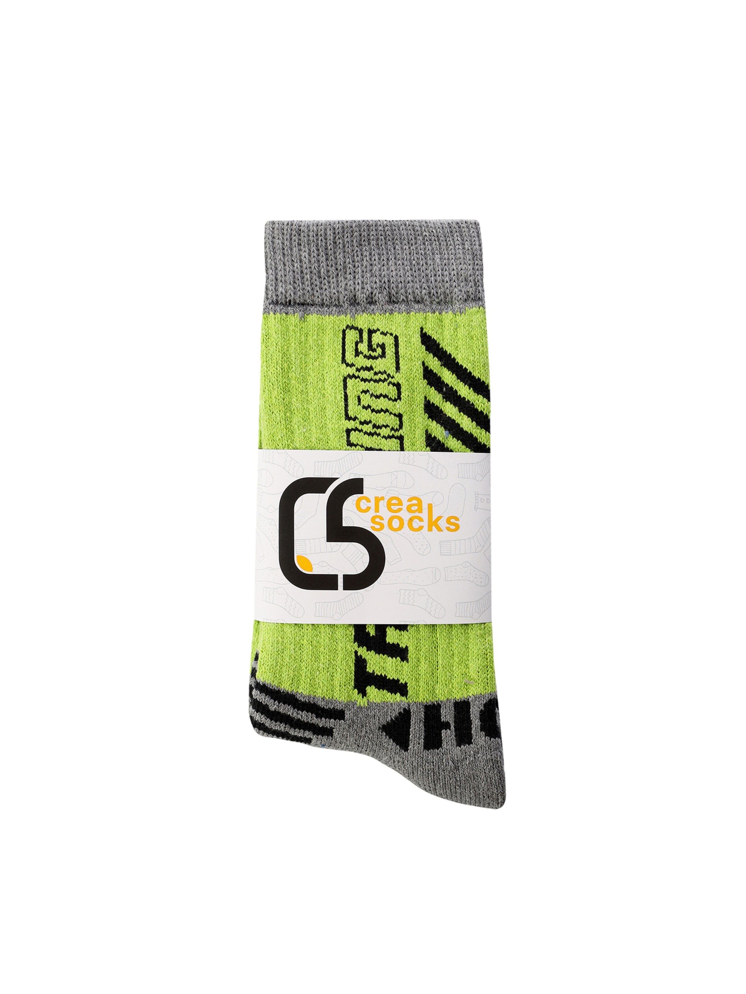Calzino sportivo 'PRO-TECH' di Crea Socks in verde