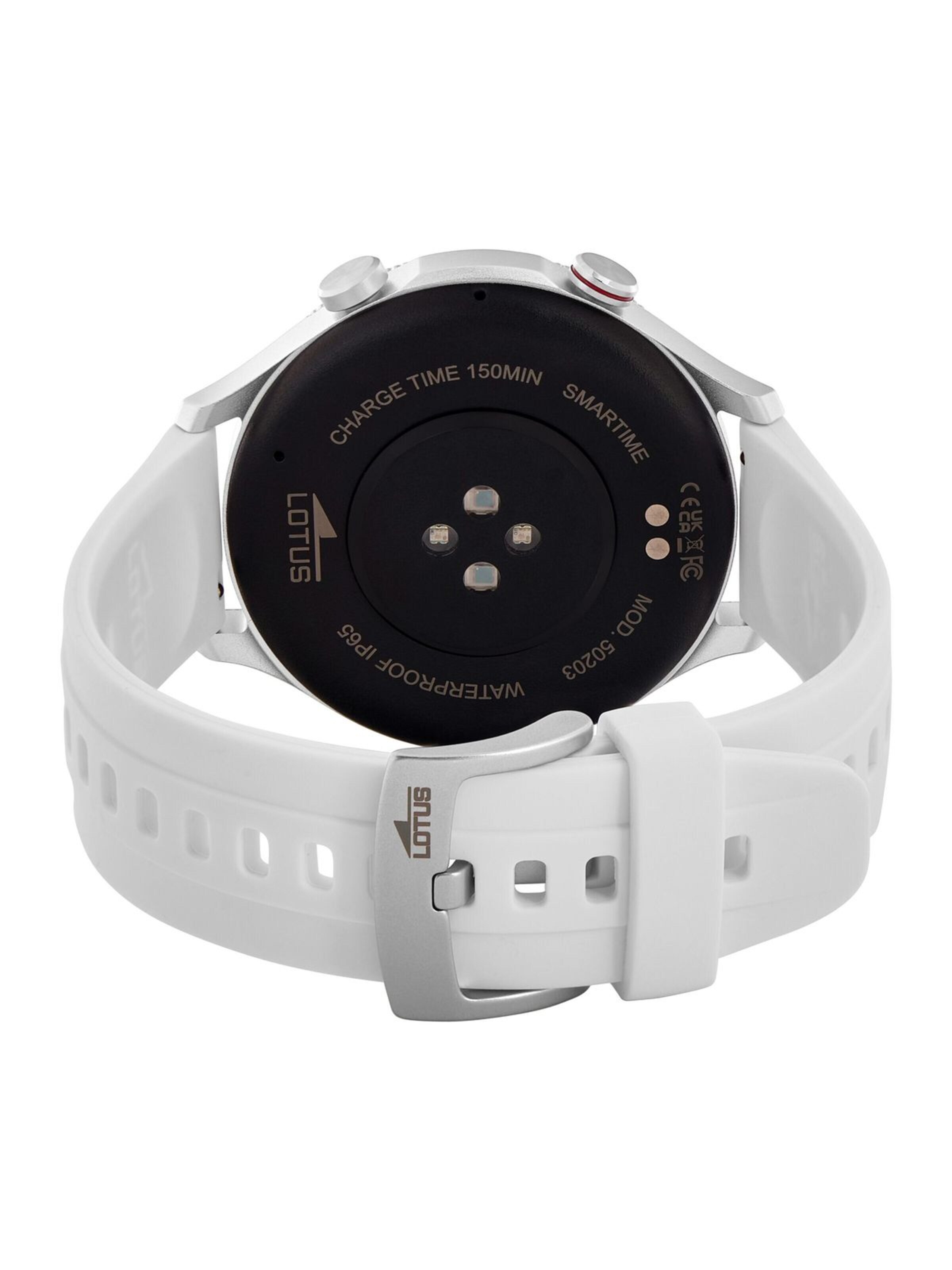 Montre digitale 'Naya Lite' Lotus en blanc