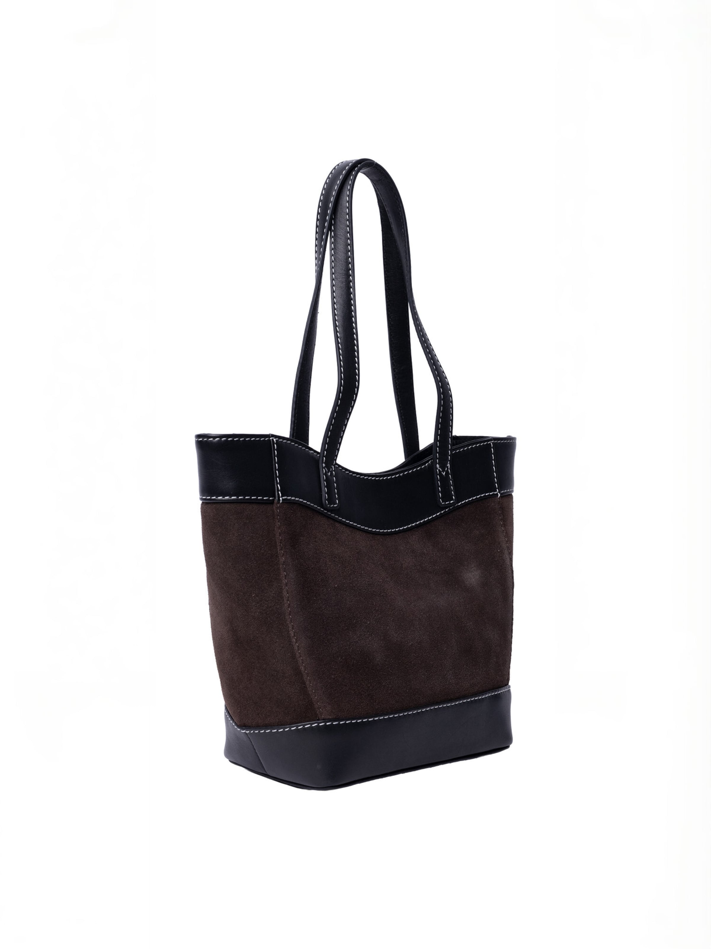 RE:DESIGNED Shopper ' Sol ' in Bruin: zijkant