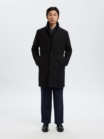 SELECTED Between-seasons coat 'SLHRAINAR' in Black