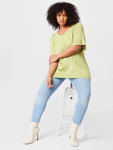 T-shirt Tom Tailor Women + en vert