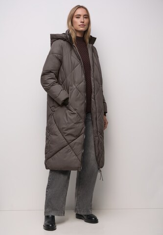 STREET ONE Winter Coat in Brown: front