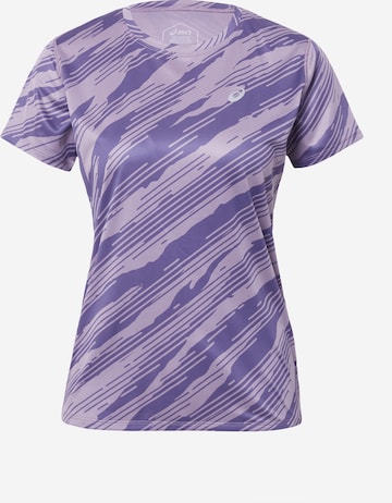 ASICS - Camisa funcionais 'CORE' em roxo: frente