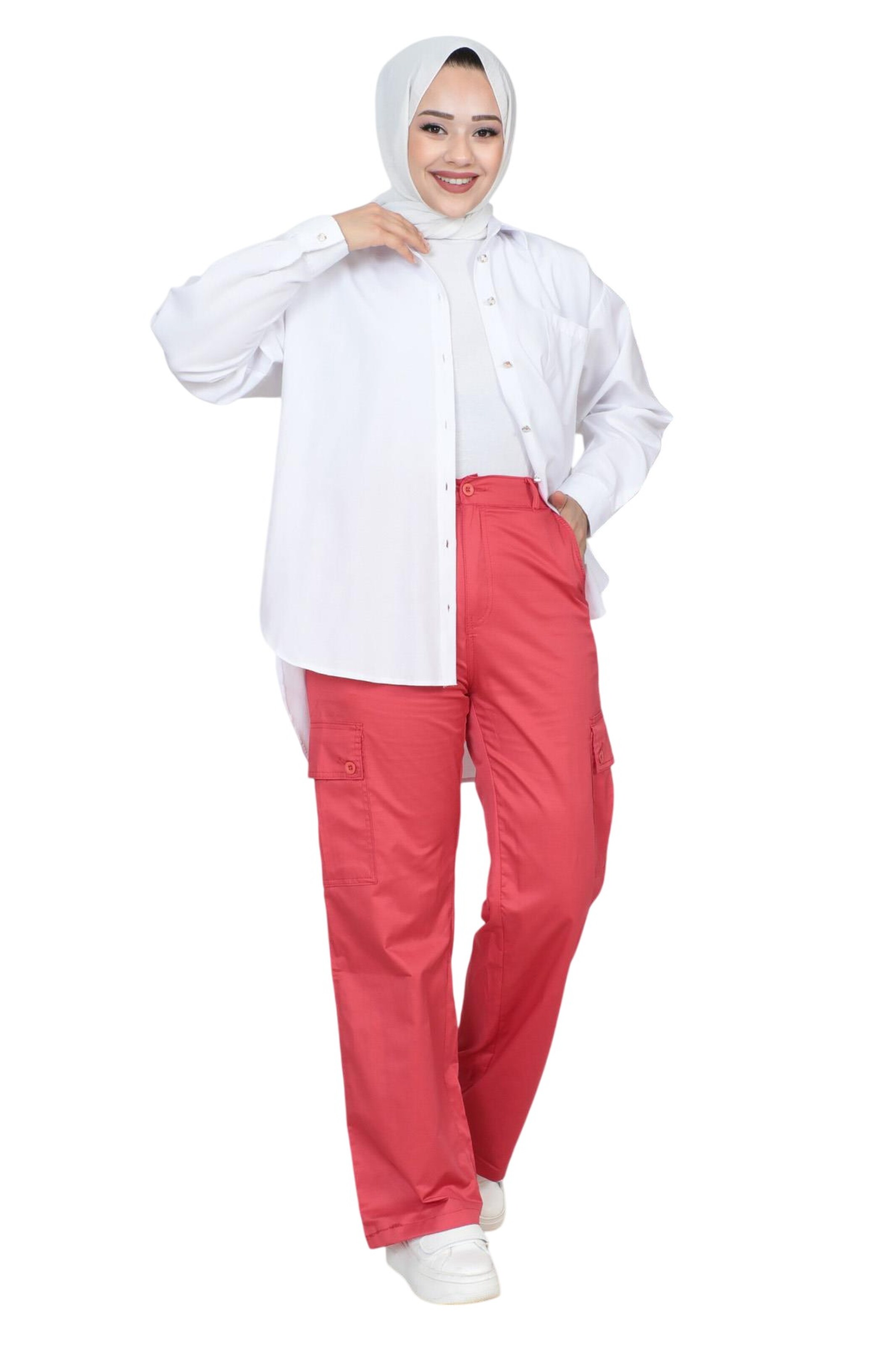 MODAMIHRAM Regular Hose in Rot