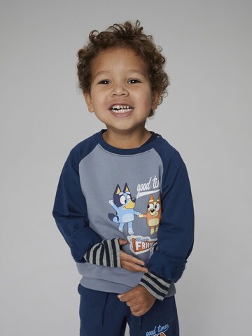 NAME IT Sweatshirt 'Bluey' in Blauw: voorkant
