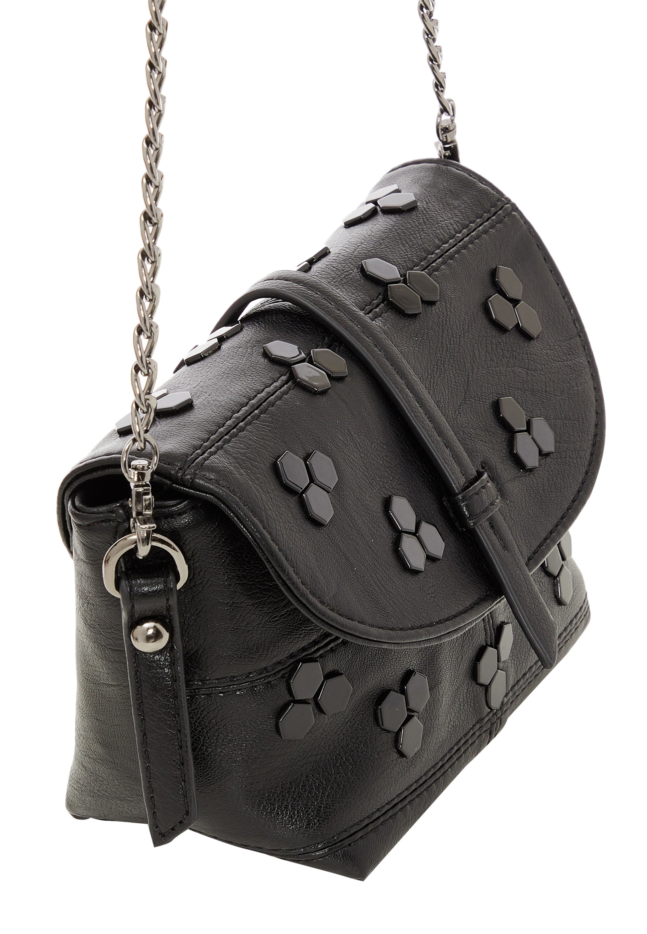 faina - Bolso de hombro en negro