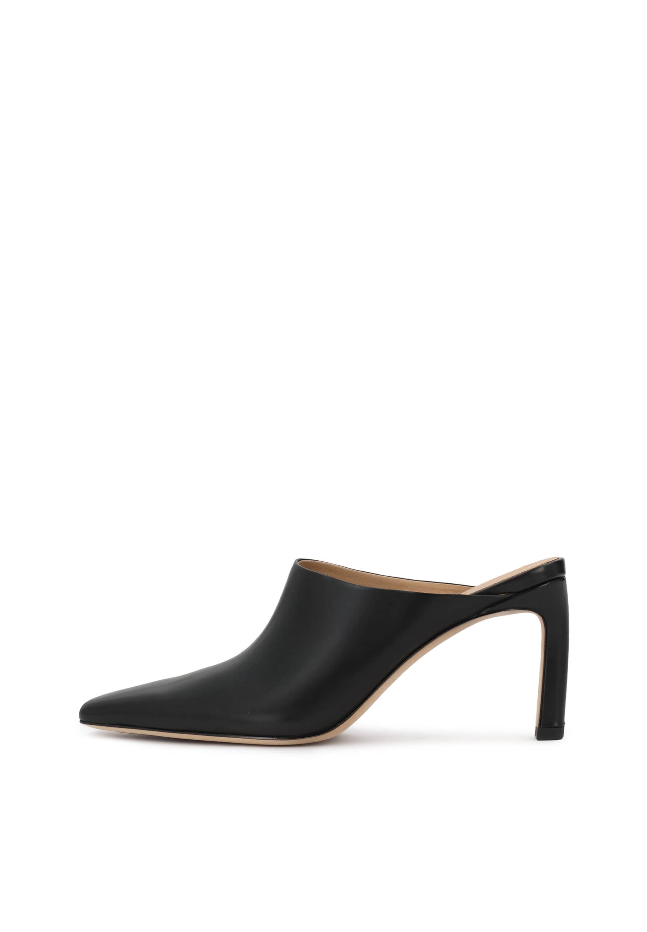 Mule Kazar Studio en noir : devant