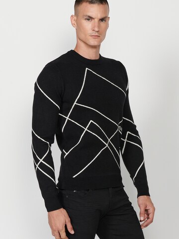 Pull-over 'Punto' KOROSHI en noir