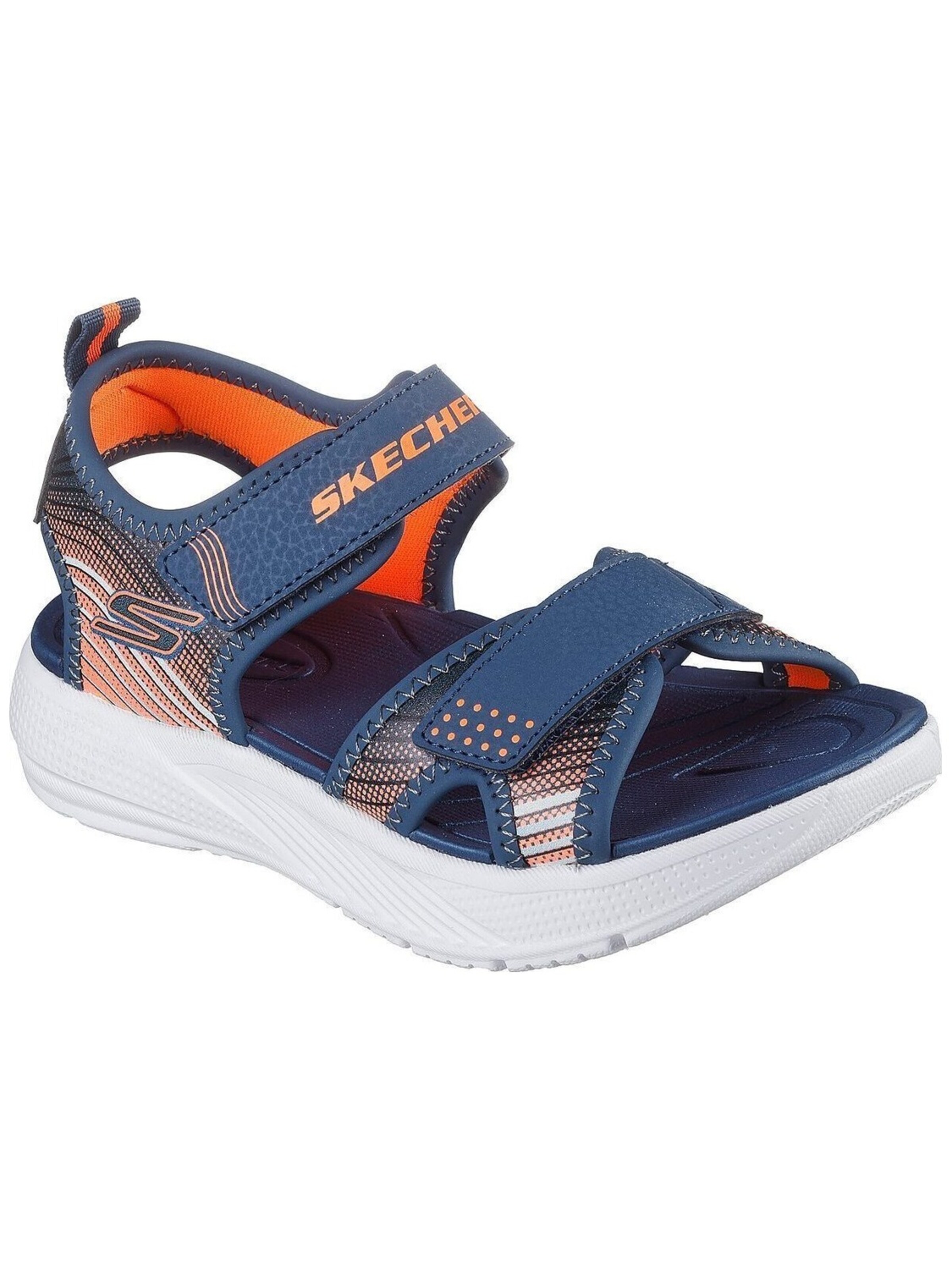 SKECHERS Open schoenen 'Skechers Microspec-splash' in Blauw: voorkant