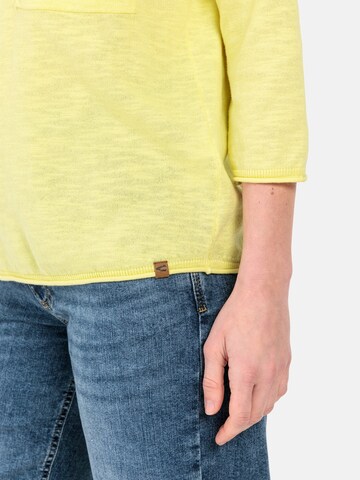 CAMEL ACTIVE Sweater in Yellow