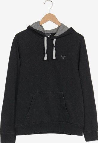GANT Sweatshirt & Zip-Up Hoodie in M in Grey: front