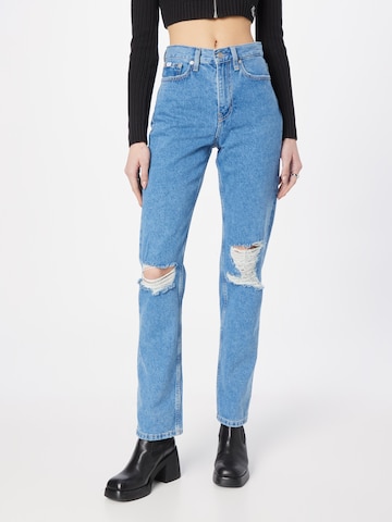 Calvin Klein Jeans Loosefit Τζιν σε μπλε: μπροστά