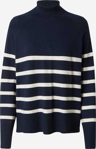 PIECES Pulover 'PCSia' | modra barva: sprednja stran