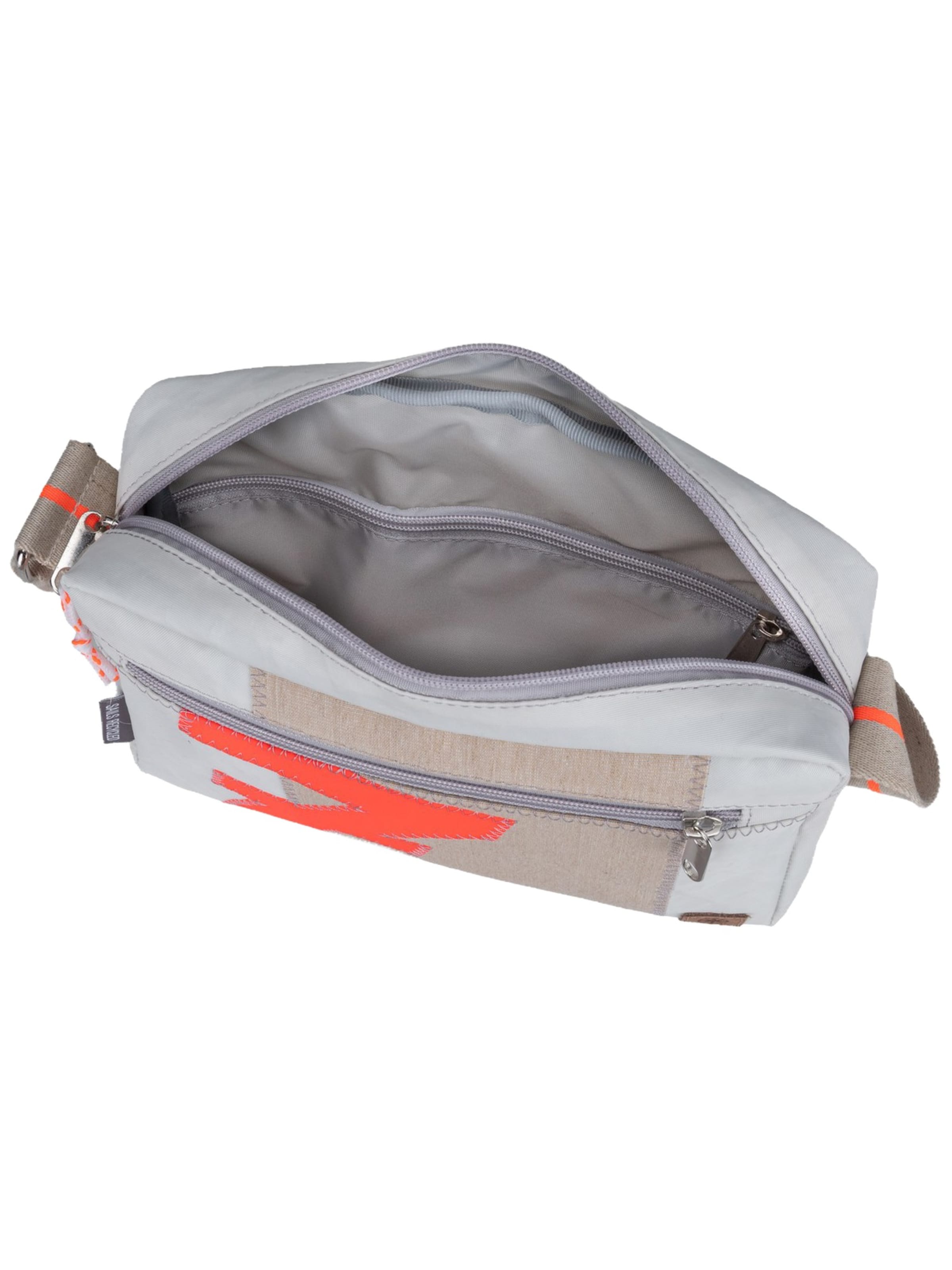 360 Grad Crossbody Bag in Beige