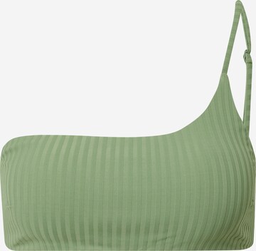 Bandeau Sutien costum de baie 'HAVA' de la LeGer by Lena Gercke pe verde: față