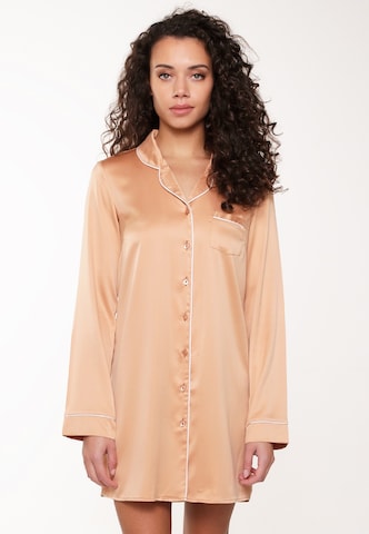 LingaDore Nightgown in Brown: front