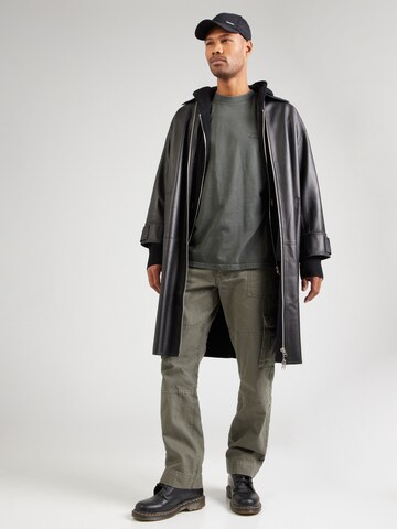 Pegador - Camisa 'LANCE' em cinzento