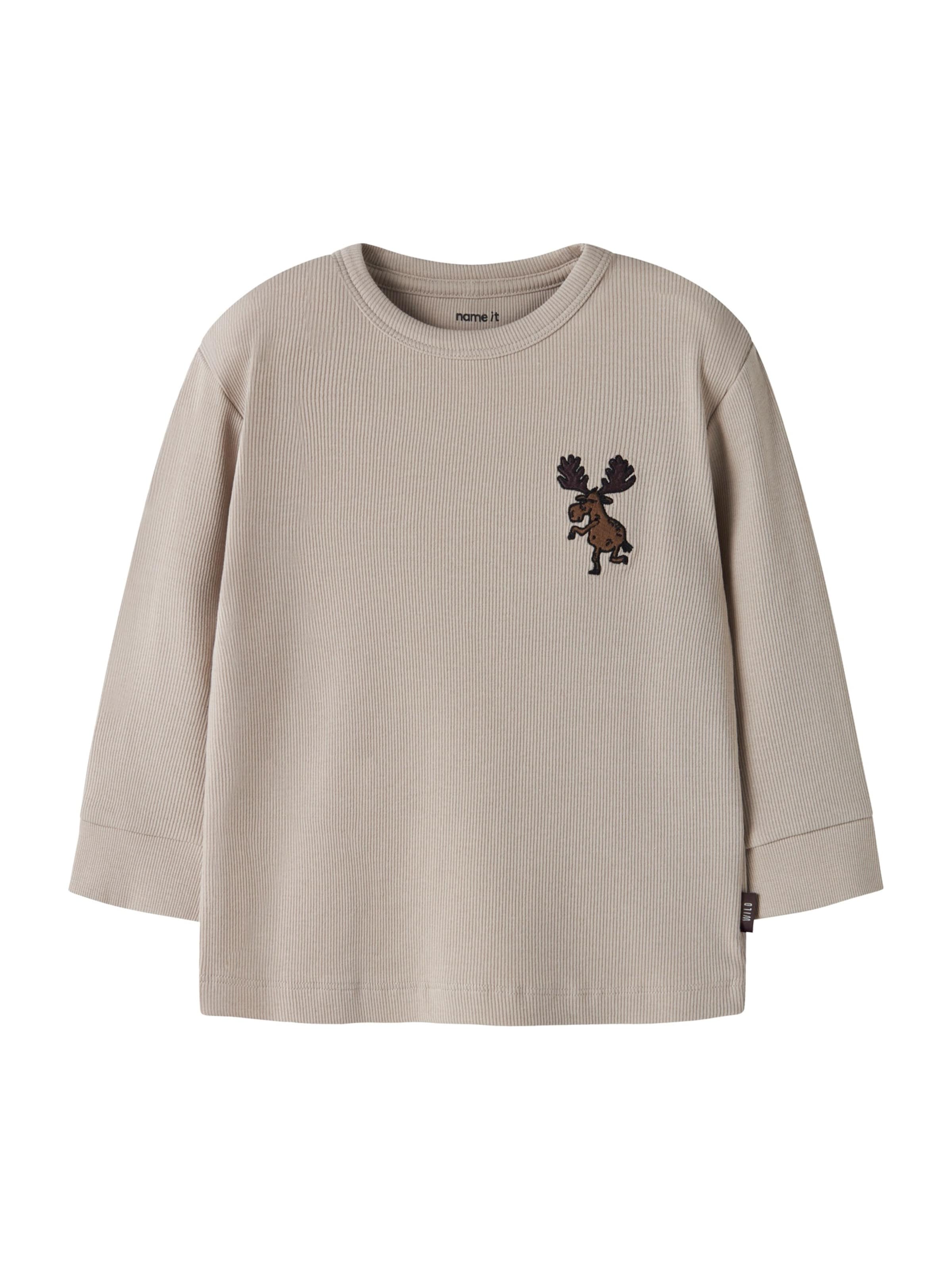 NAME IT - Camiseta 'NMMRASMUS' en marrón: frente