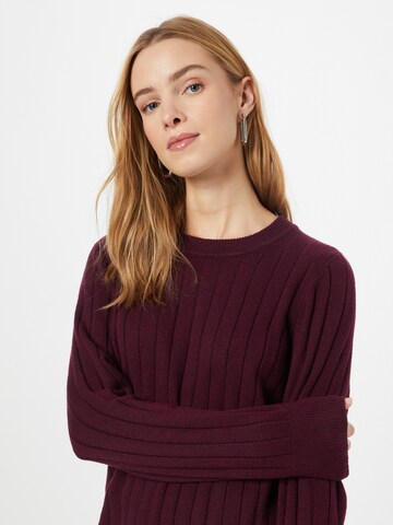 GAP Pletena obleka | vijolična barva