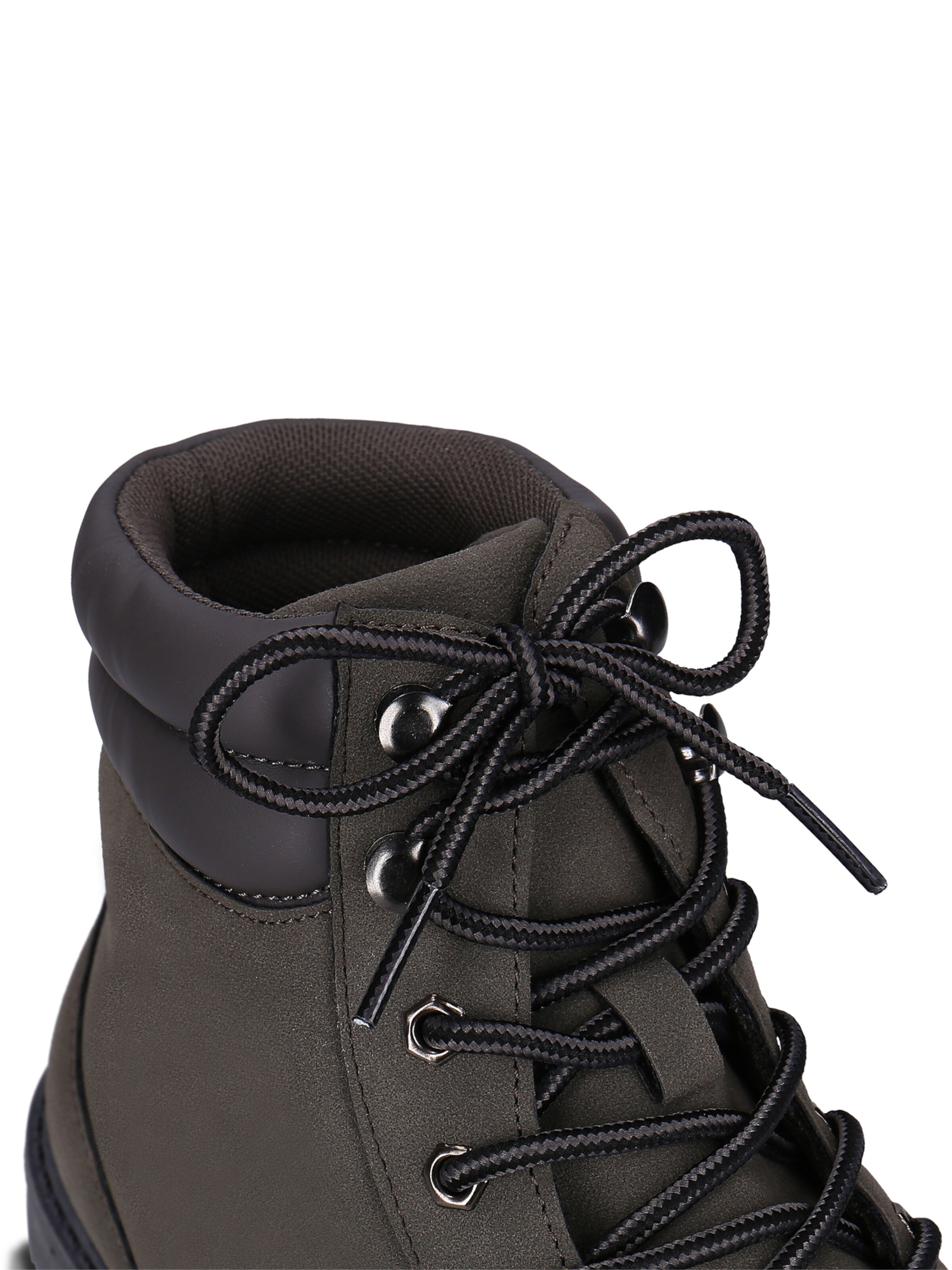 Boots stringati 'Adar Gre' di nae Vegan Shoes in grigio