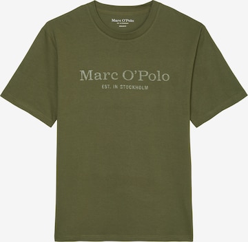 T-Shirt Marc O'Polo en vert : devant