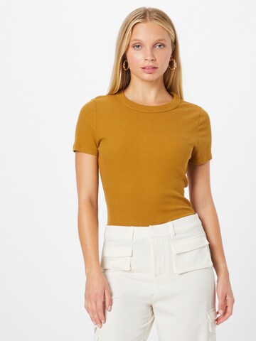 Banana Republic Shirt in Yellow: front