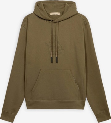 Sweat-shirt Trussardi en vert : devant
