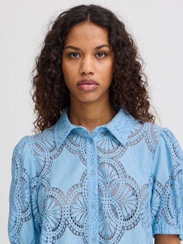 Camicia da donna 'Silja' di ICHI in blu