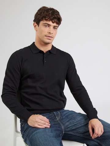 Pull-over 'JREBCALLUM' JJ Rebel en noir : devant