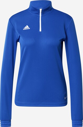 T-shirt fonctionnel 'Entrada 22' ADIDAS SPORTSWEAR en bleu : devant