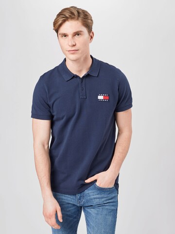 Tommy Jeans Shirt in Blauw: voorkant