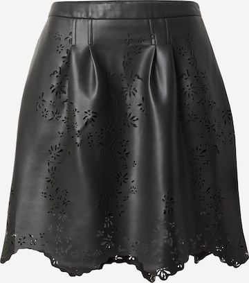 Munthe - Falda 'MACOLI' en negro: frente