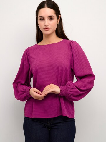 Kaffe Bluse 'Dorte' i pink: forside