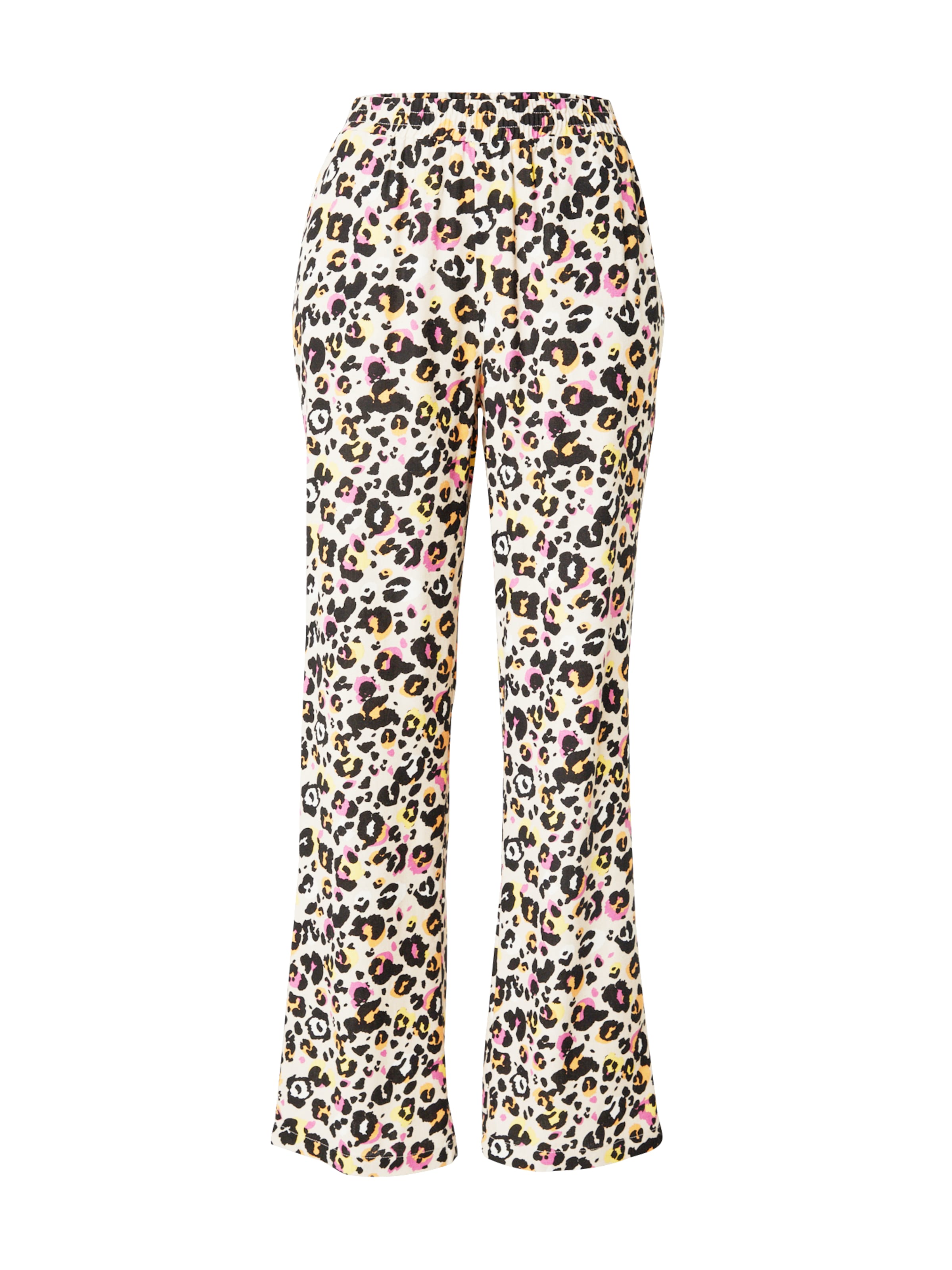 PIECES Loose fit Trousers 'PCARLEM' in Beige: front