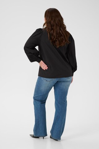 KAFFE CURVE Shirt 'KCnicky' in Black
