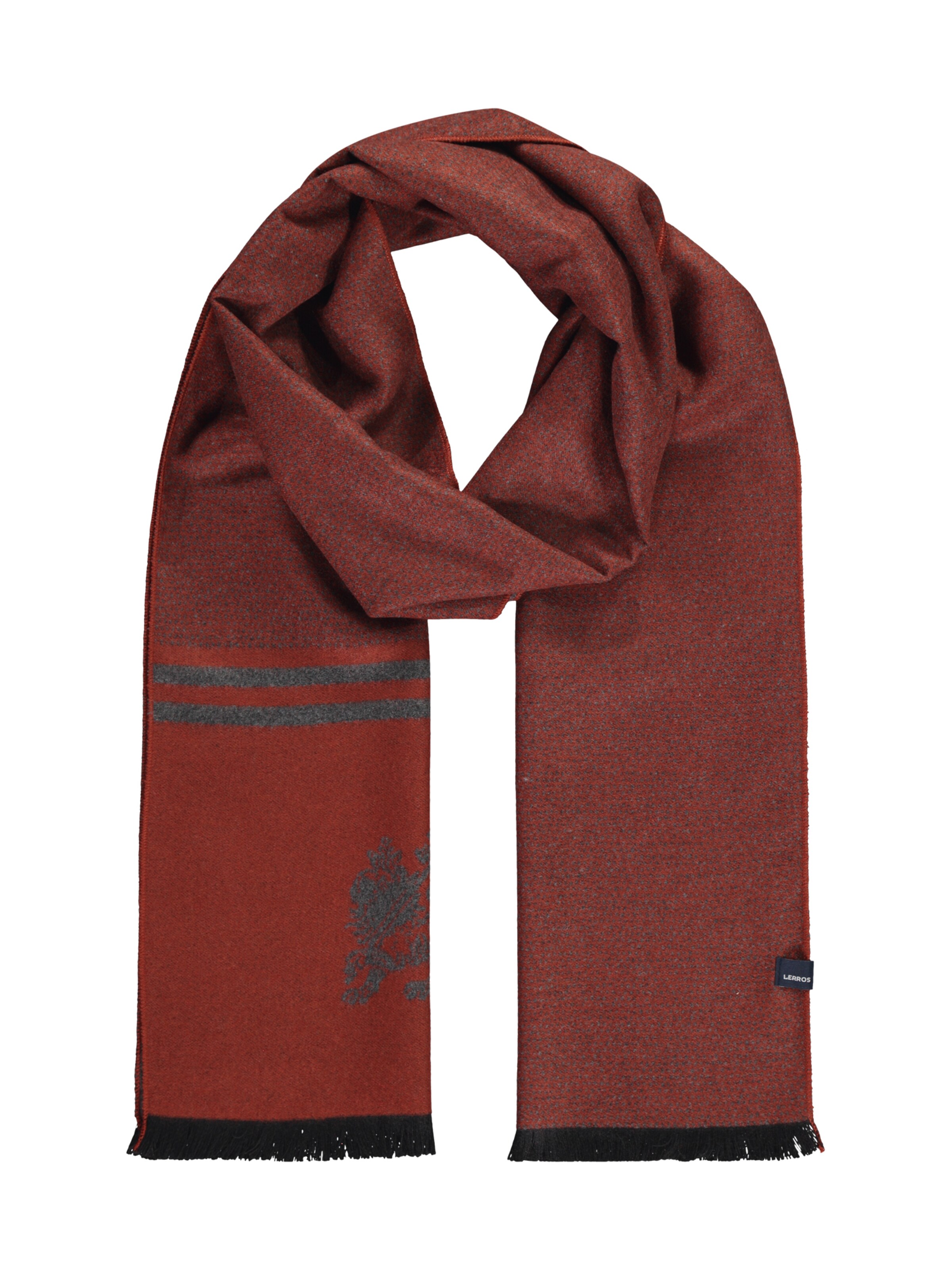 LERROS Schal in Rot: Vorderseite