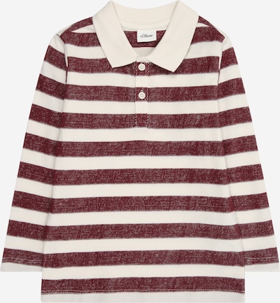 s.Oliver Camiseta en rojizo / blanco, Vista del producto