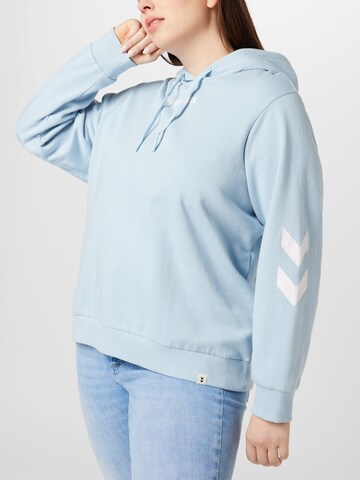 Hummel Sportief sweatshirt in Blauw