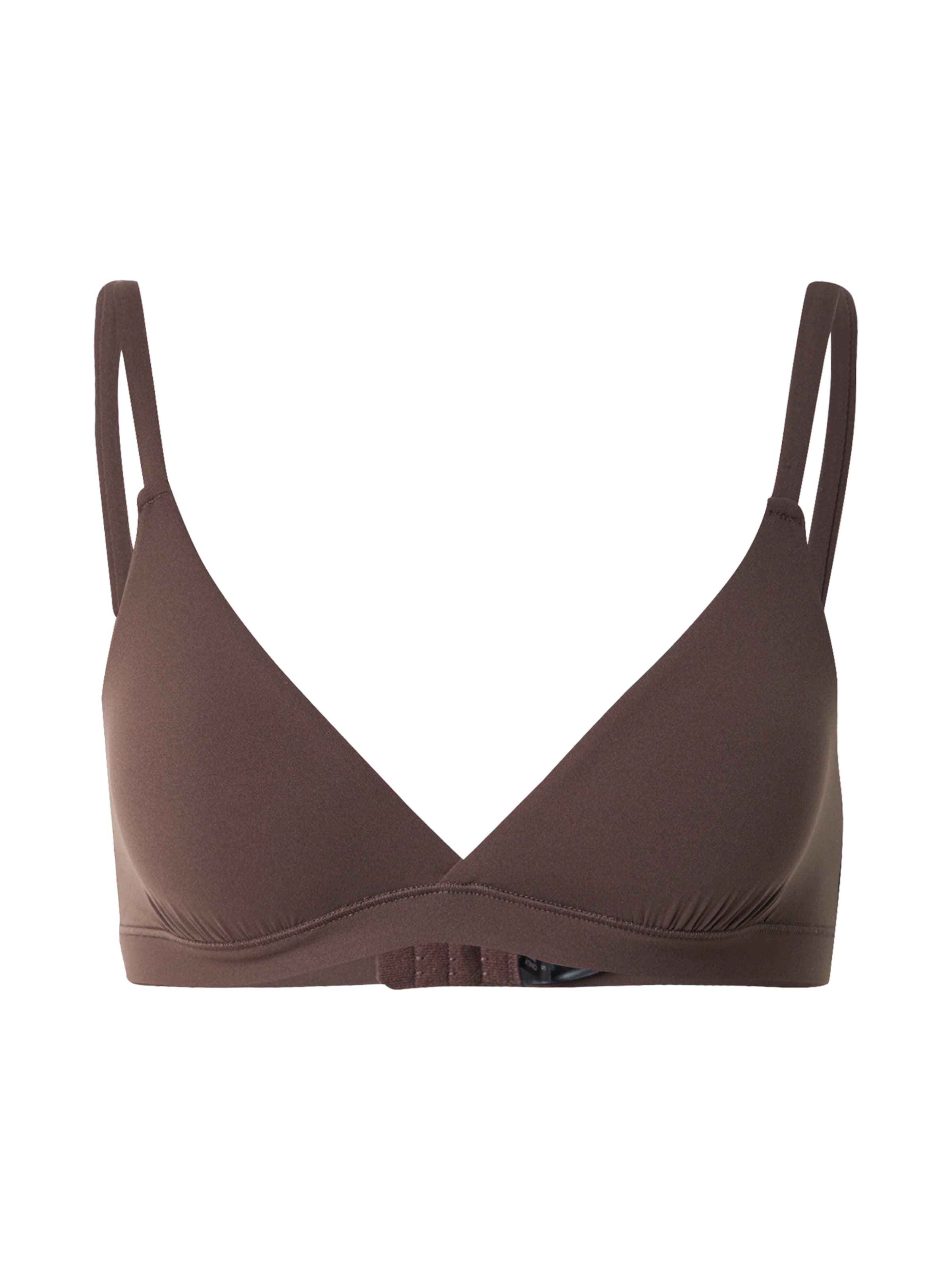 ONLY Trójkąt Biustonosz 'ONLPEACHY' w kolorze brązowy: przód