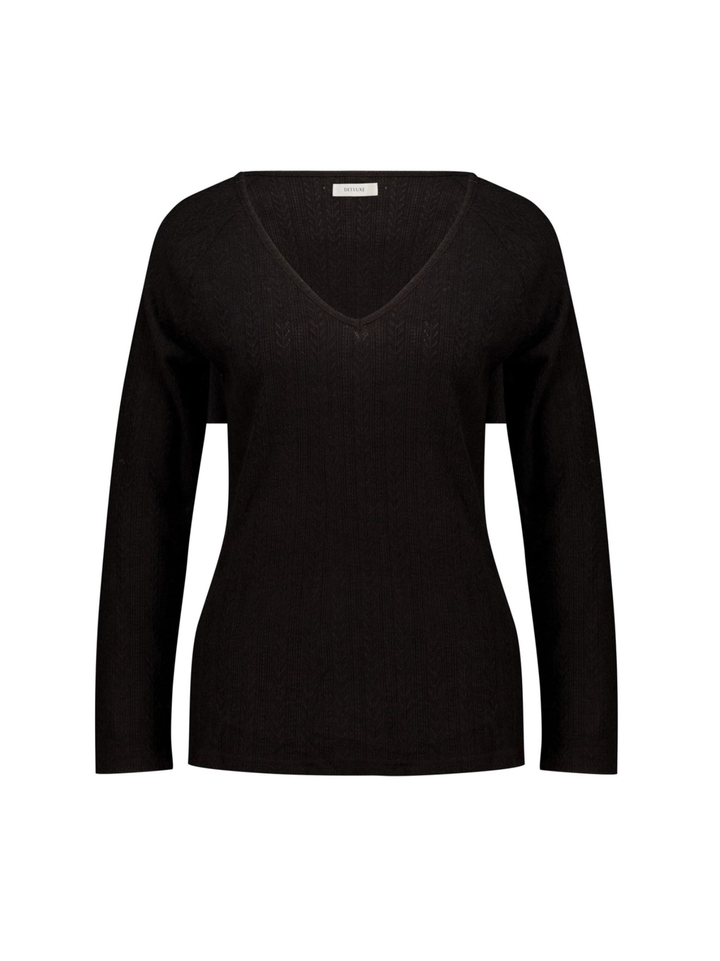 Deeluxe Shirt‌ in Schwarz: Vorderseite