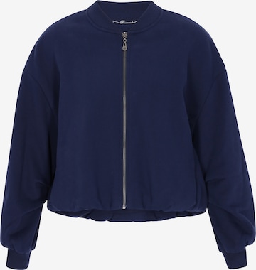 DreiMaster Vintage - Casaco em moletão em azul: frente