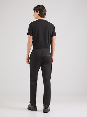Regular Pantalon Karl Lagerfeld en noir : derrière