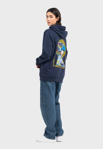 Oldskull Hoodie in Blau
