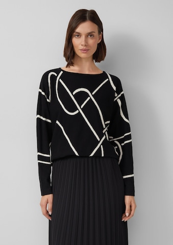 s.Oliver Trui in Zwart: voorkant